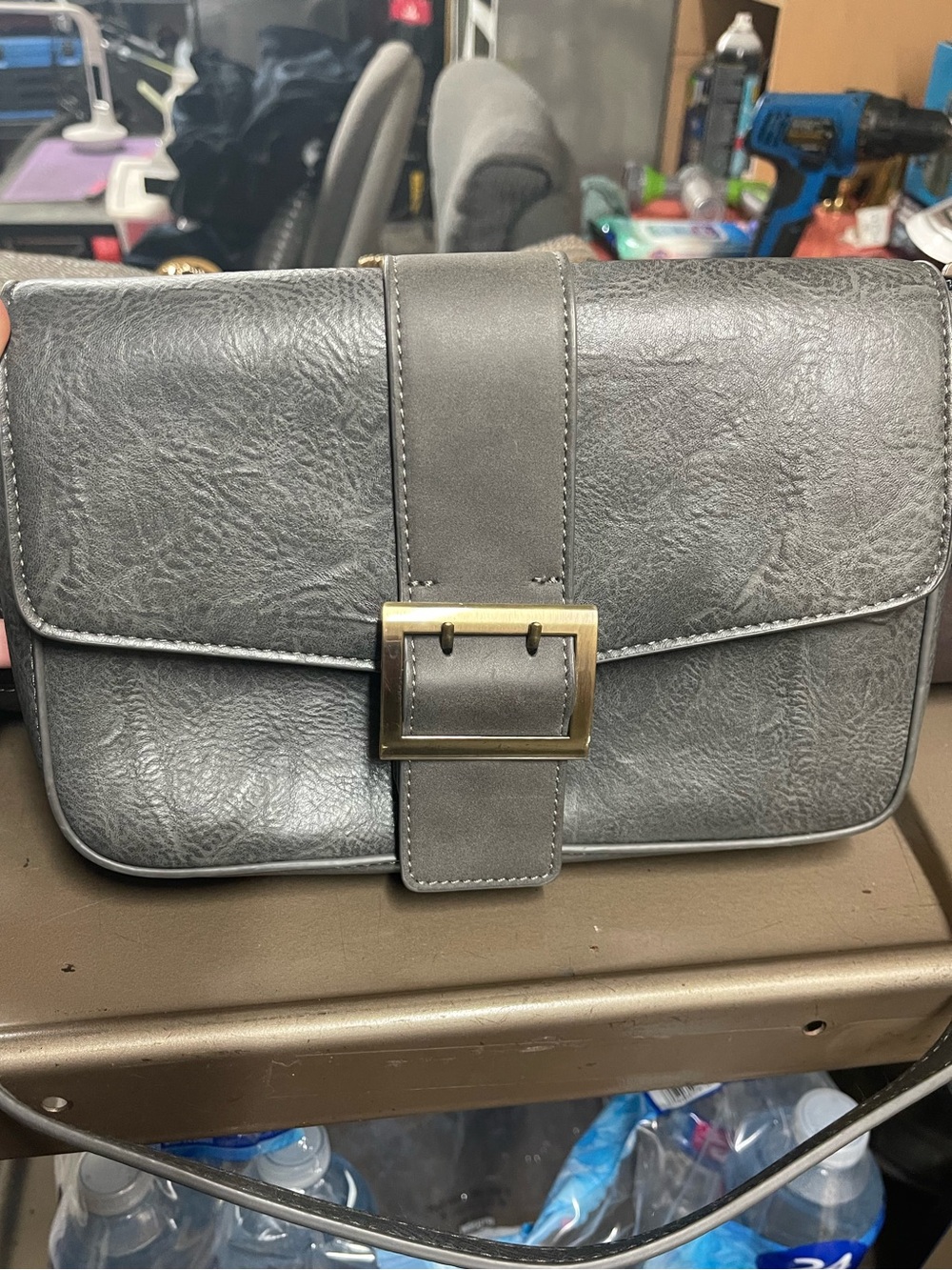 Espe Yvette Vegan Leather Crossbody Handbag.